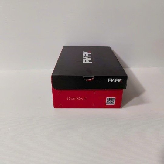 Red-Black Plastic Shoe Box